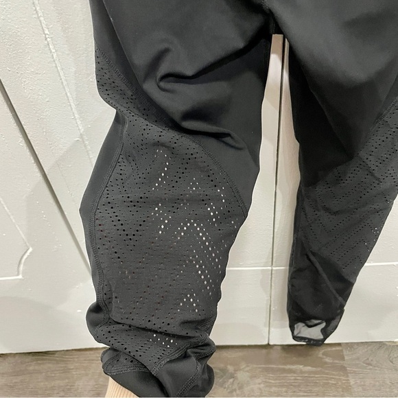 Athleta Black Mesh Leggings - Picture 6 of 10